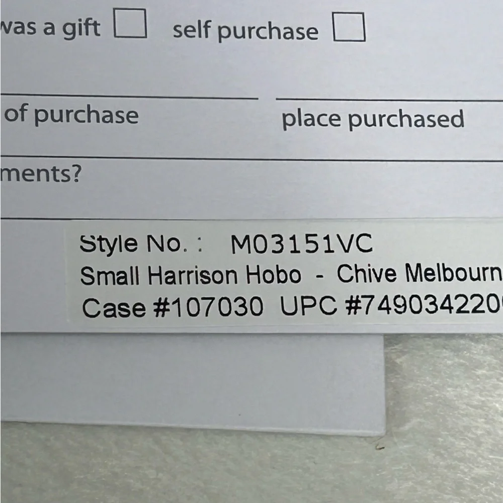 ❌SOLD❌Brahmin Small Harrison Chive Melbourne Hobo - Picture 13 of 14